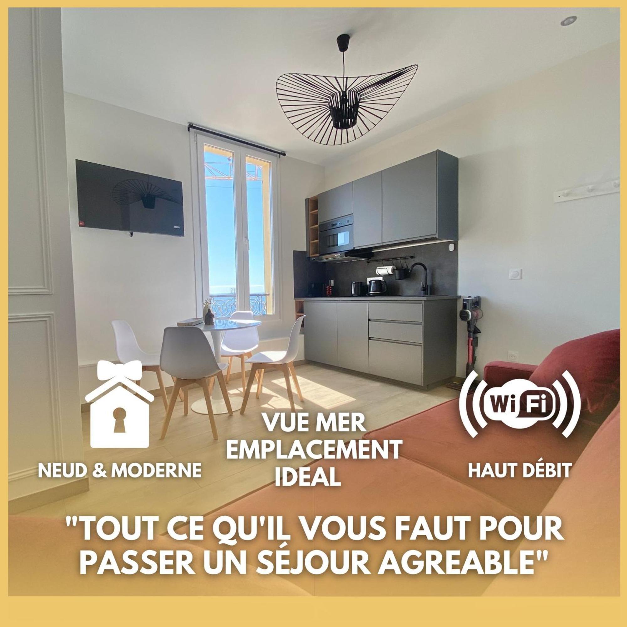 קאפ ד'איי Appartement Moderne Climatise Monaco Vue Mer מראה חיצוני תמונה