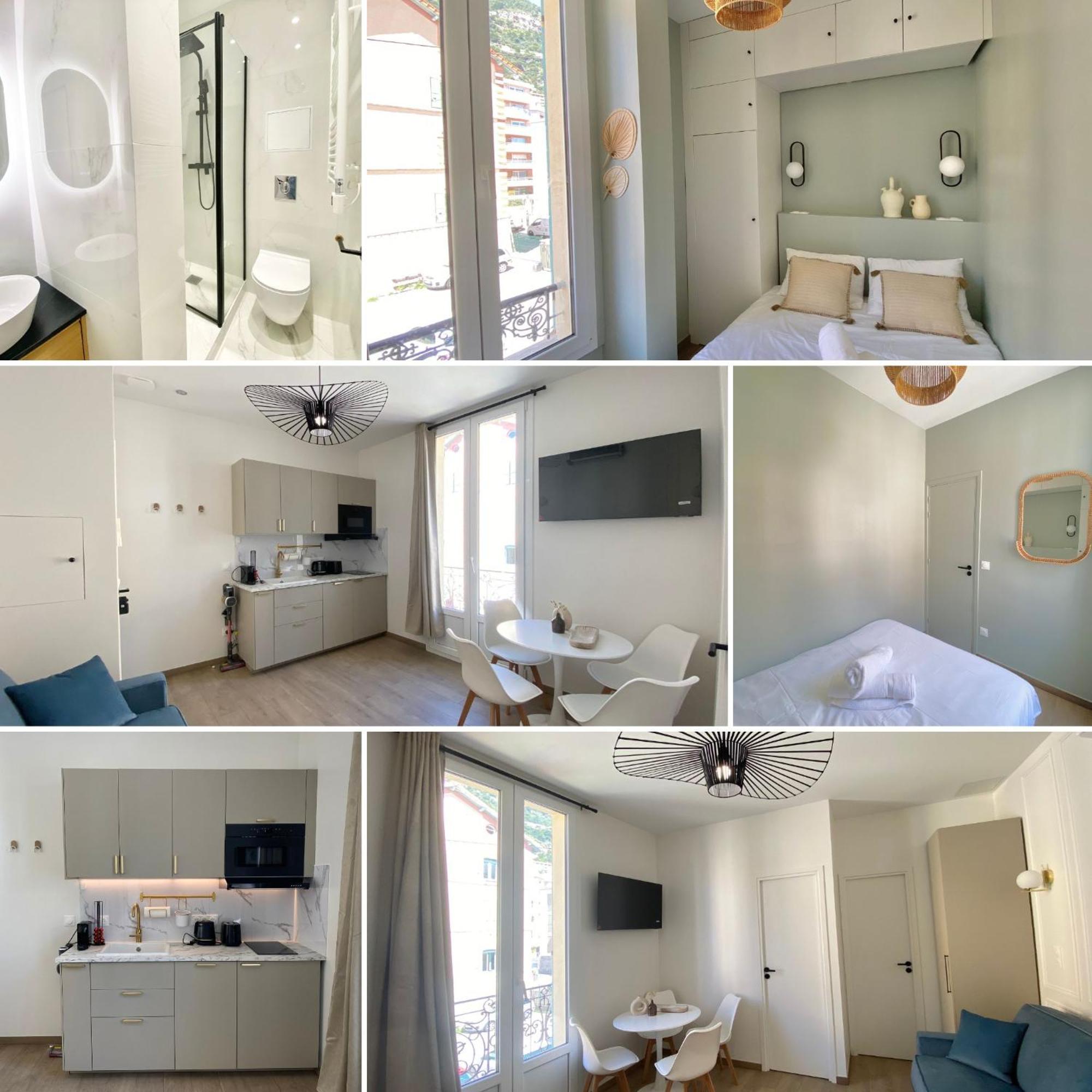 קאפ ד'איי Appartement Moderne Climatise Monaco Vue Mer מראה חיצוני תמונה