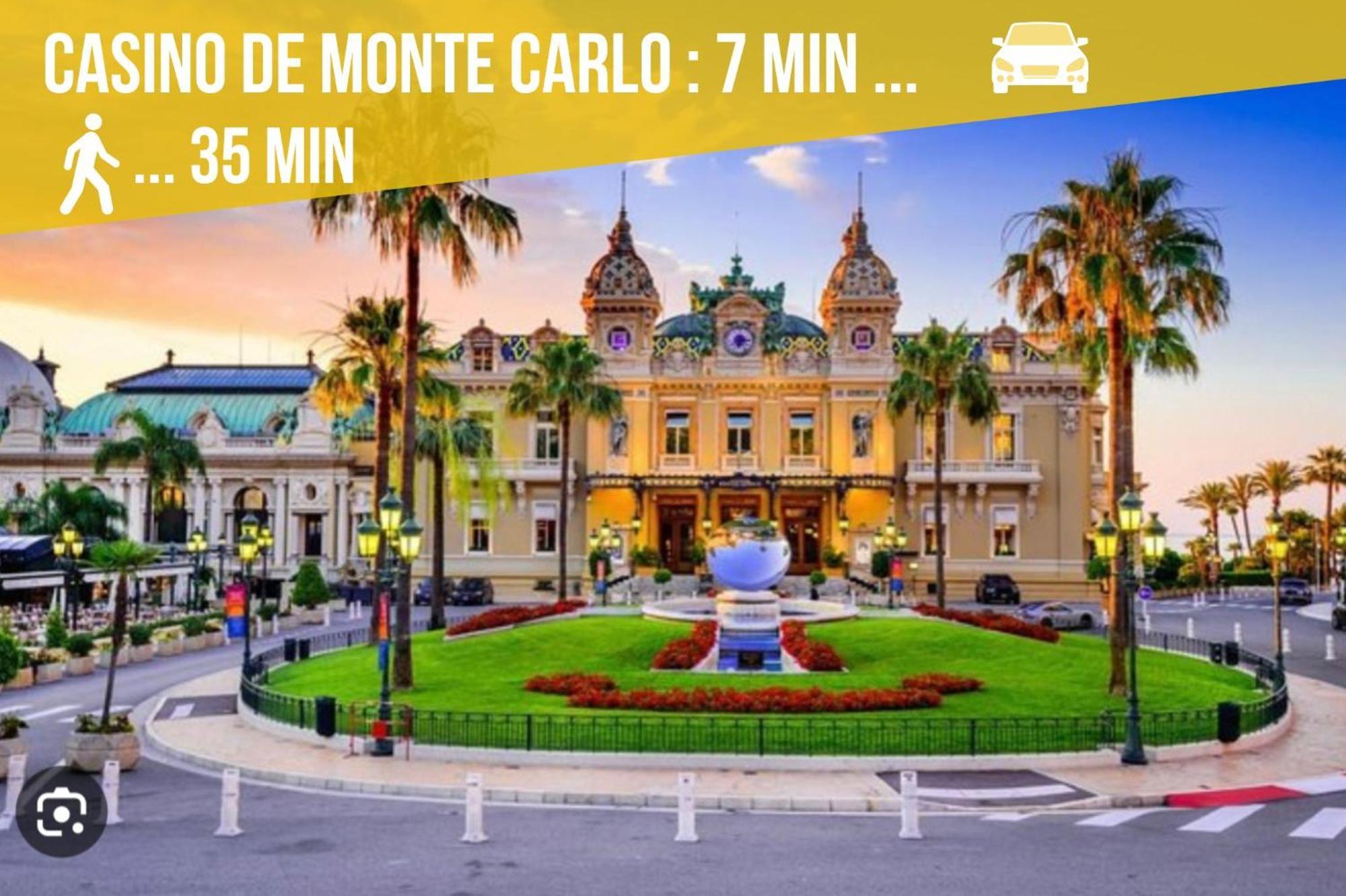 קאפ ד'איי Appartement Moderne Climatise Monaco Vue Mer מראה חיצוני תמונה